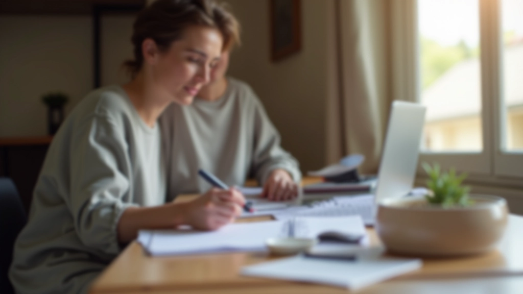 Personne réfléchie regardant un graphique sur papier montrant ses heures d'écran, expression surprise